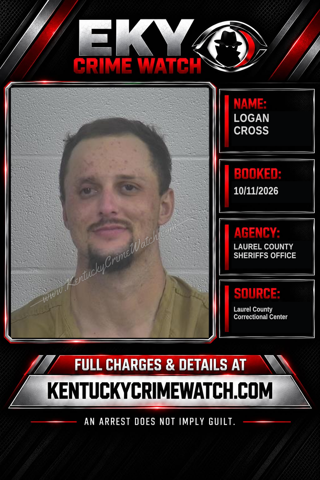 LOGAN CROSS booking image