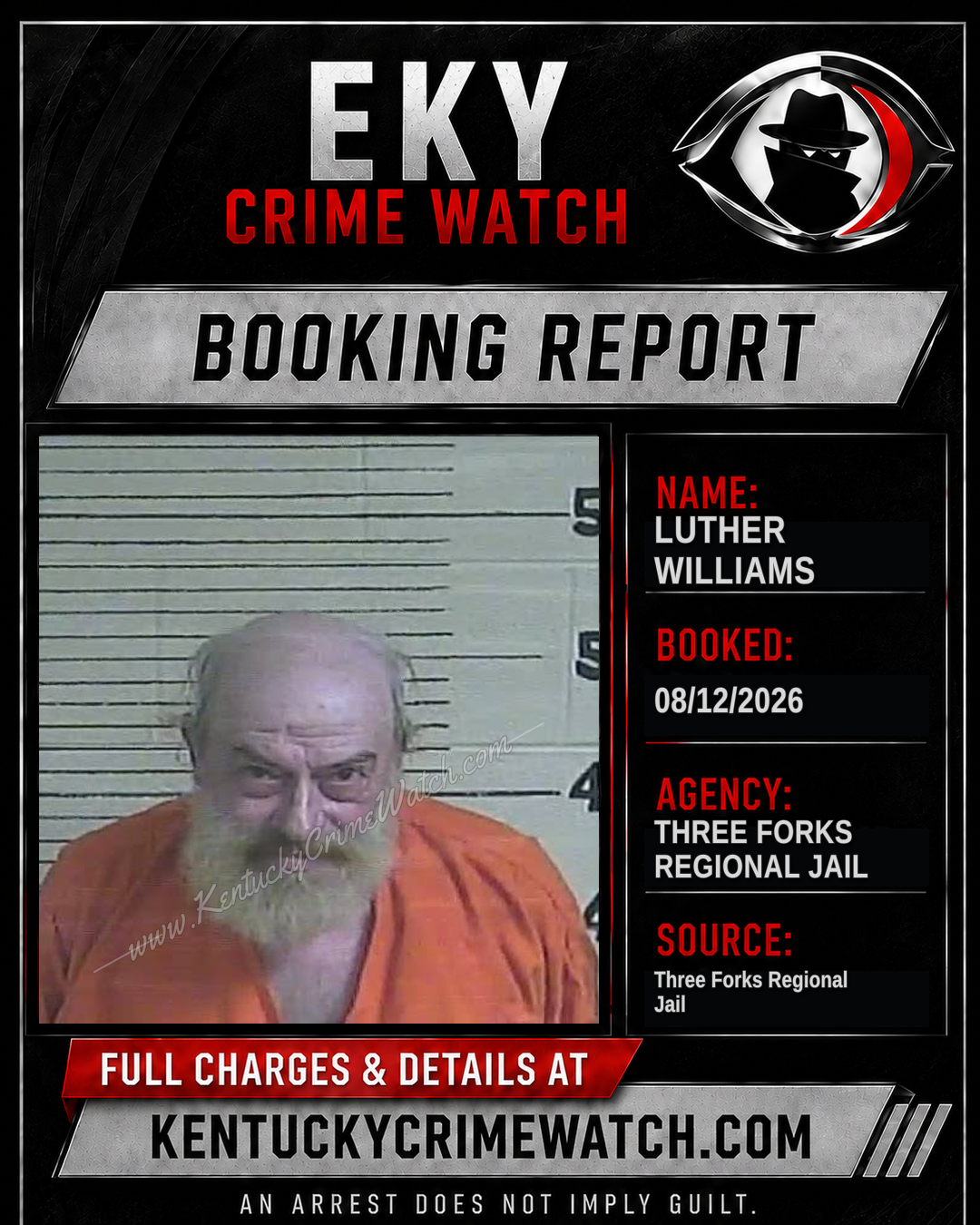 Luther Williams booking image