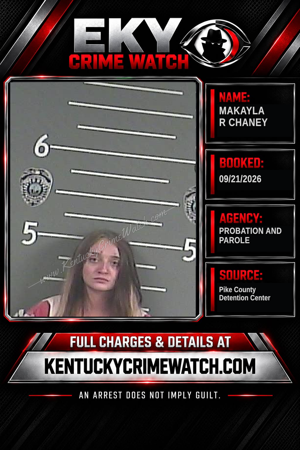 MAKAYLA R CHANEY booking image