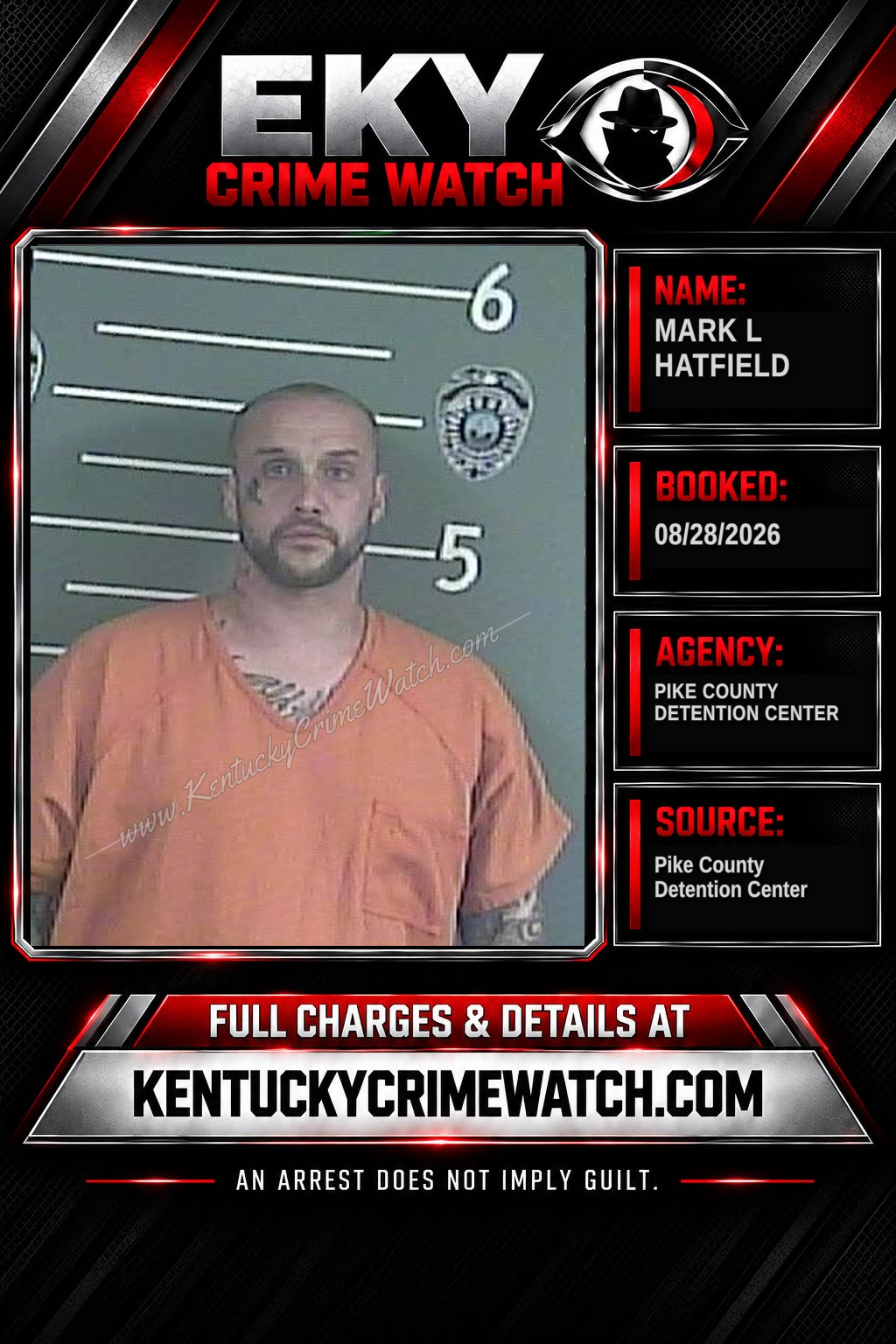MARK L HATFIELD booking image