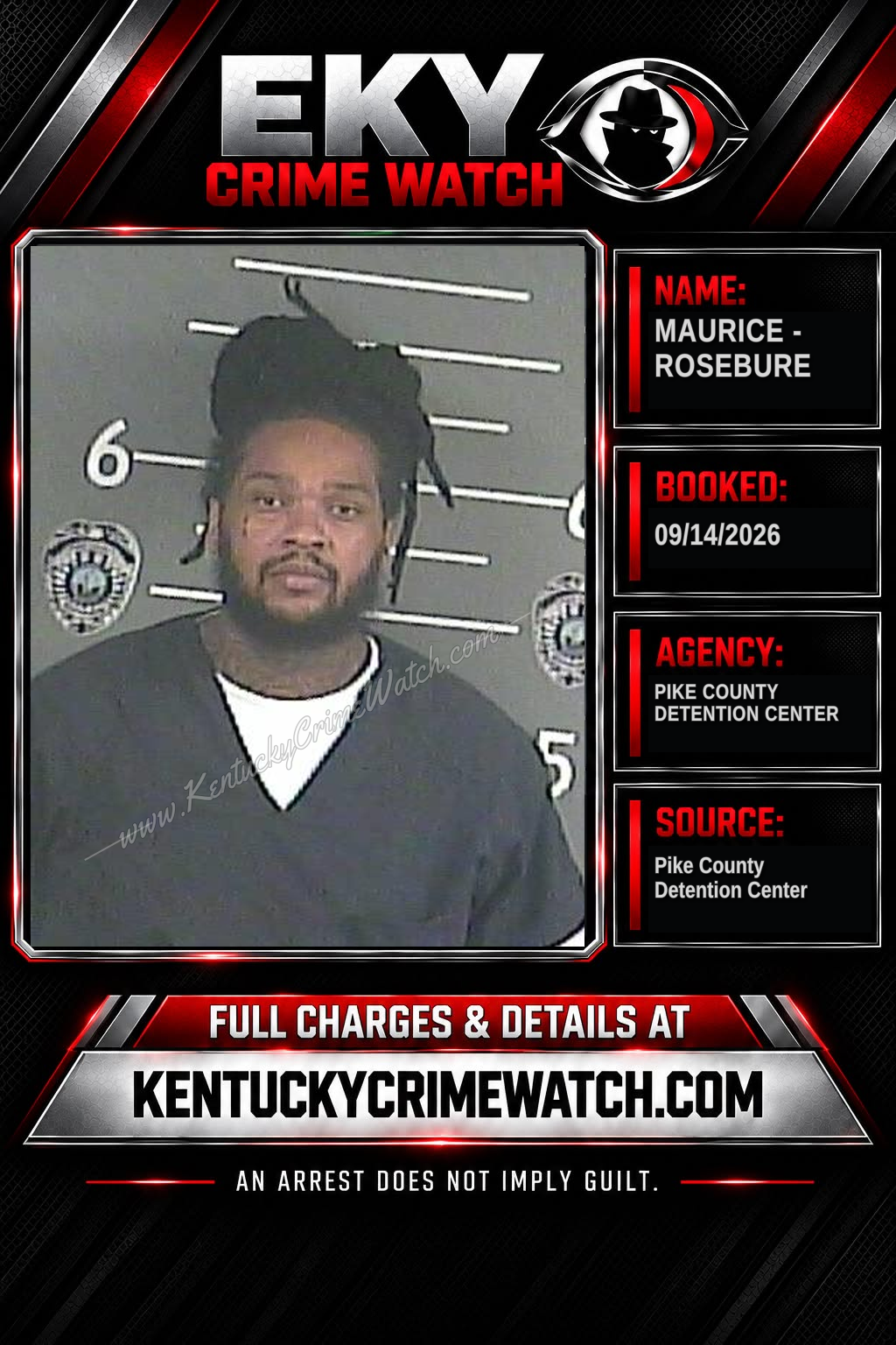 MAURICE - ROSEBURE booking image
