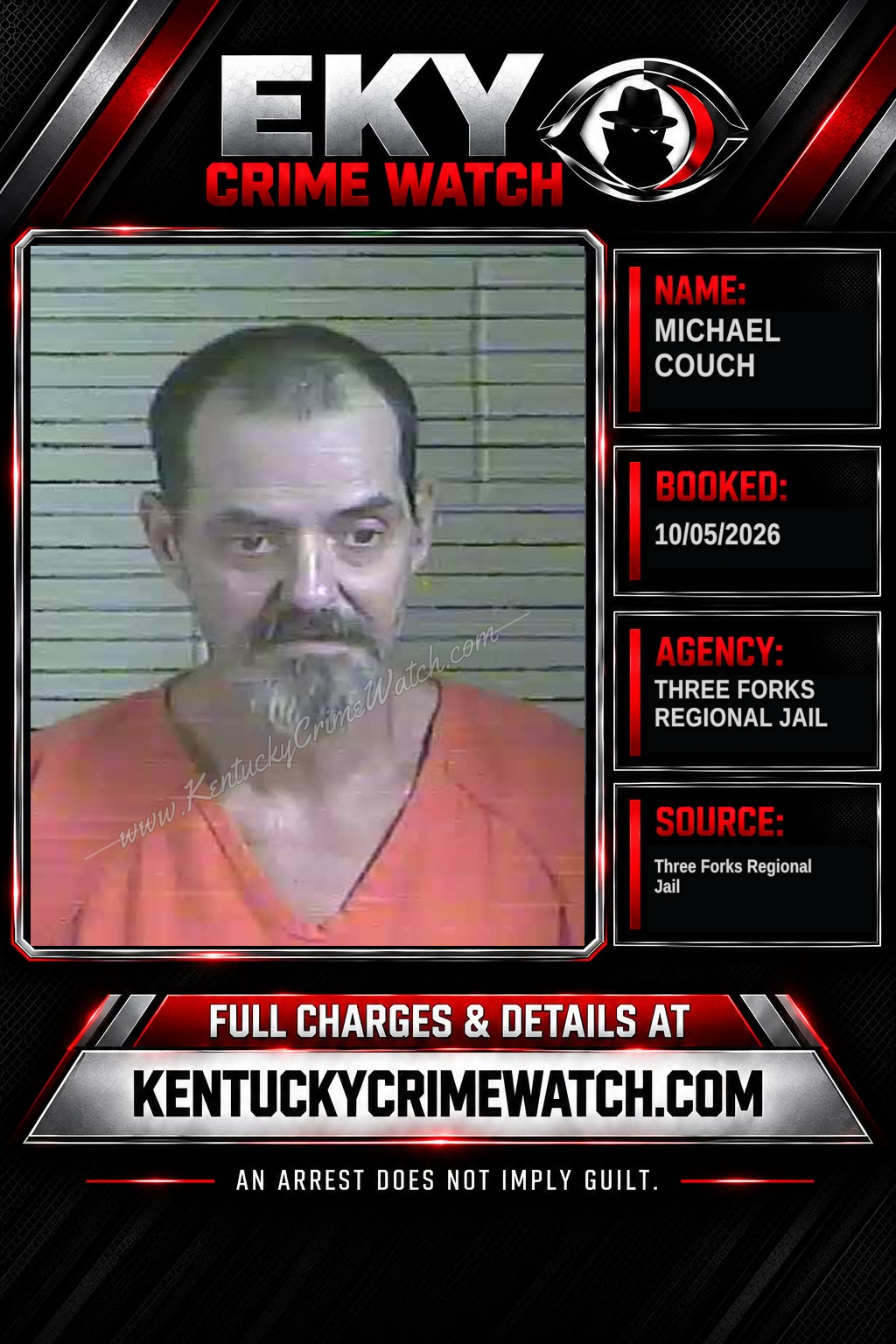 Michael Couch booking image