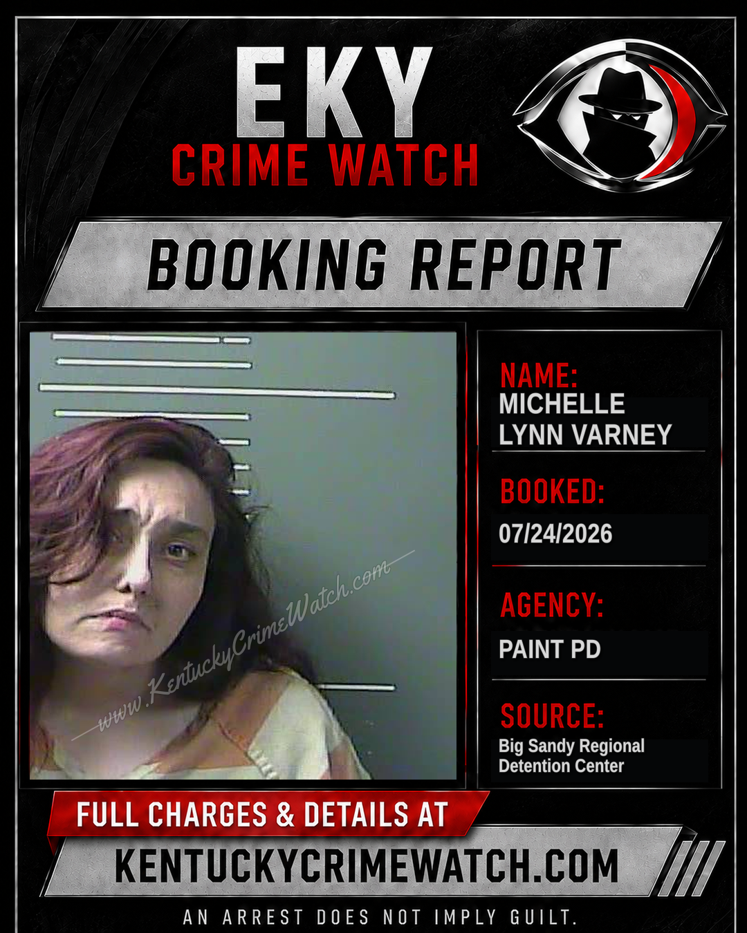 MICHELLE LYNN VARNEY booking image