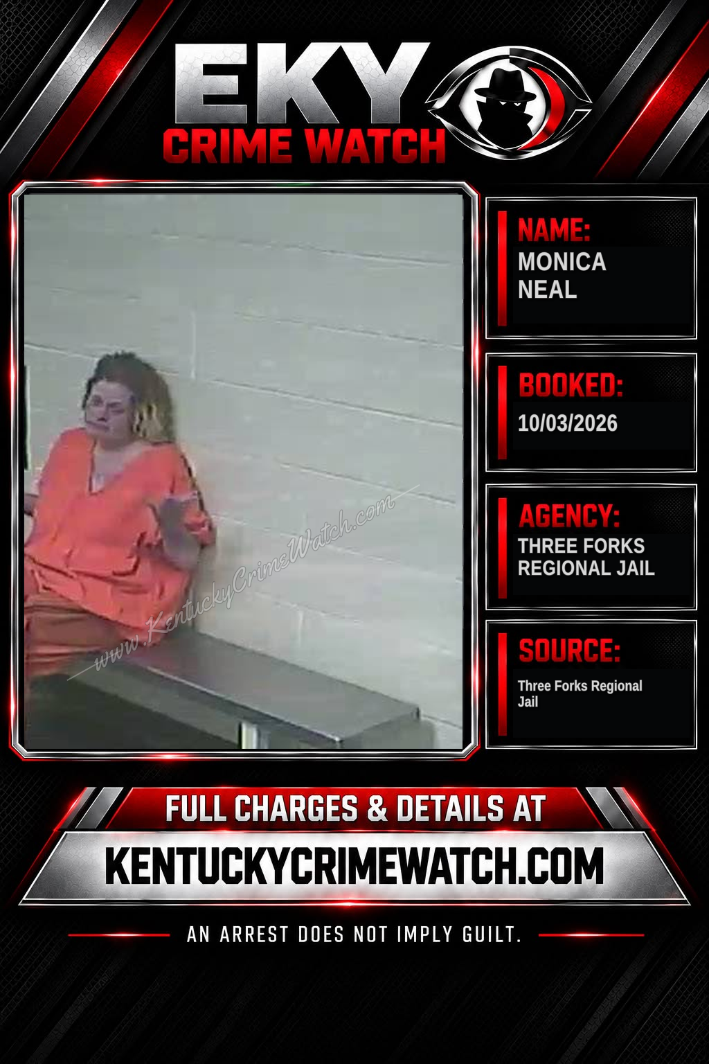 Monica Neal booking image