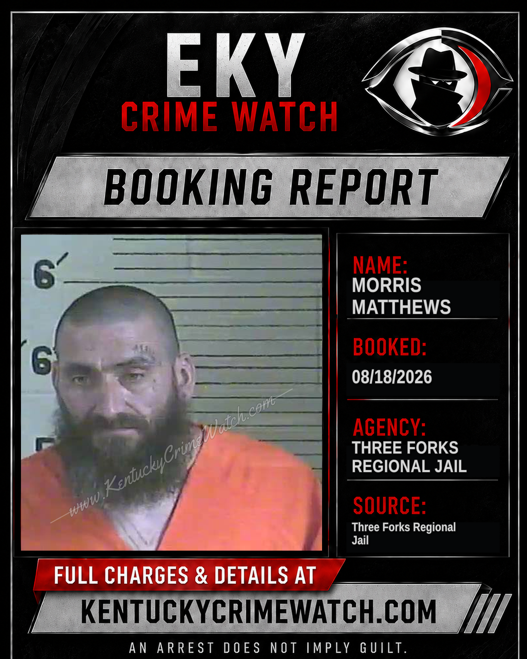 Morris Matthews booking image