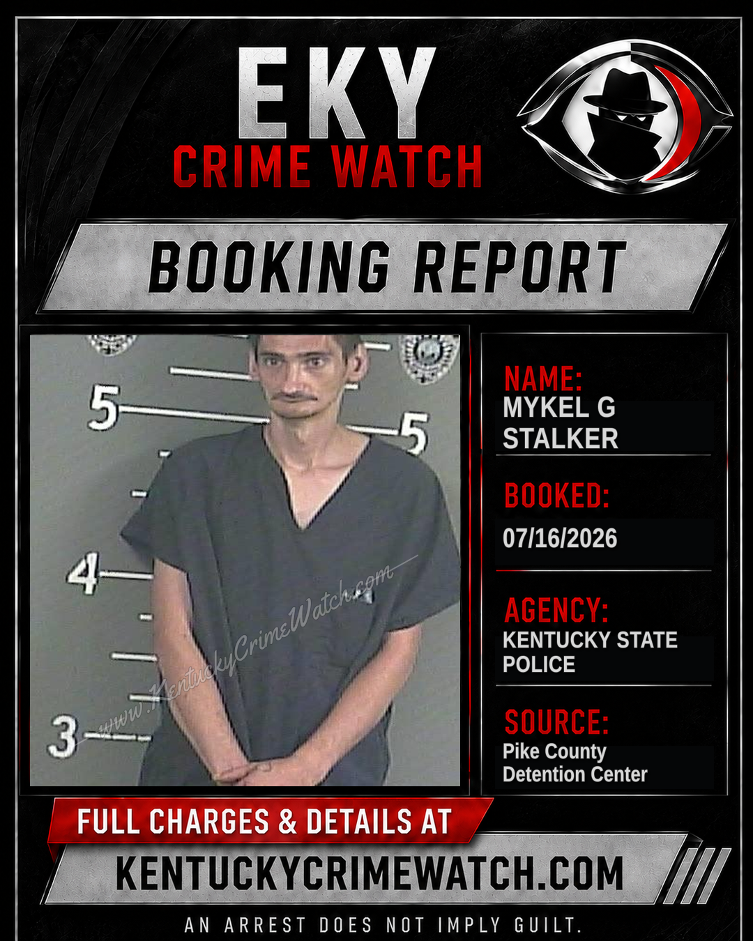 MYKEL G STALKER booking image