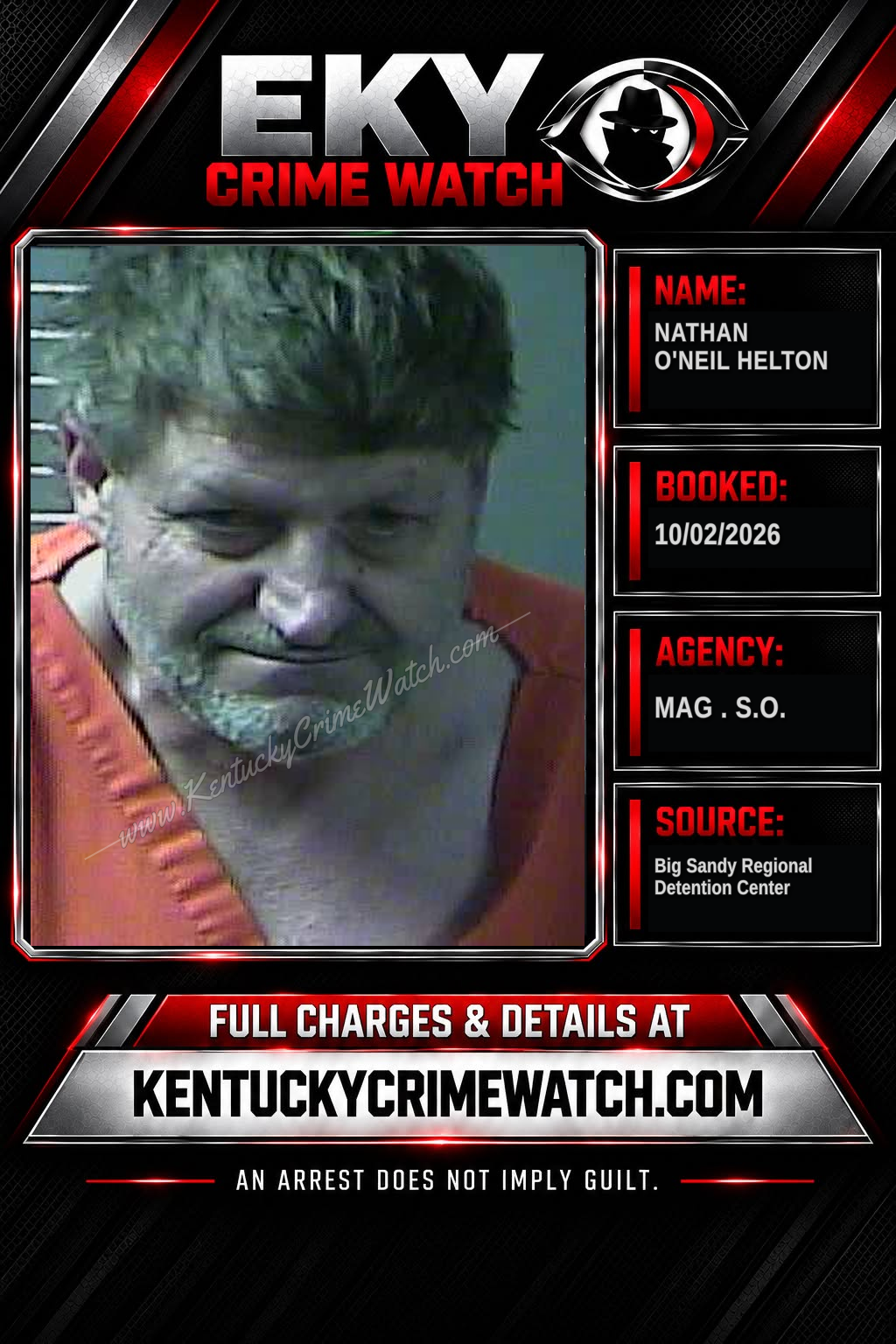 NATHAN O'NEIL HELTON booking image