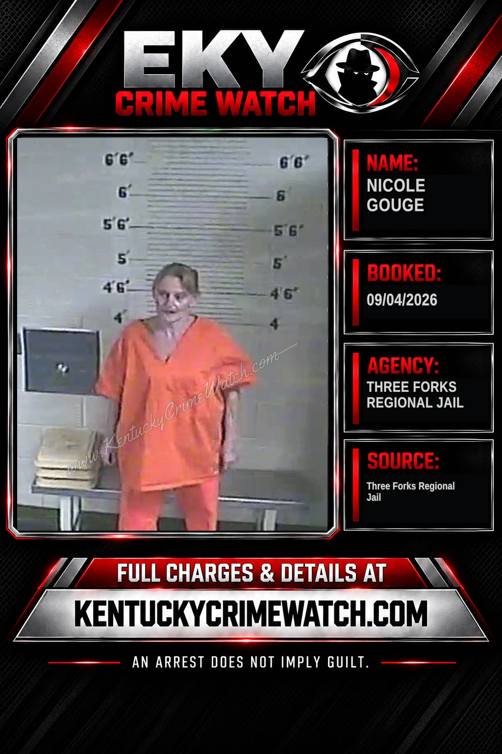 Nicole Gouge booking image