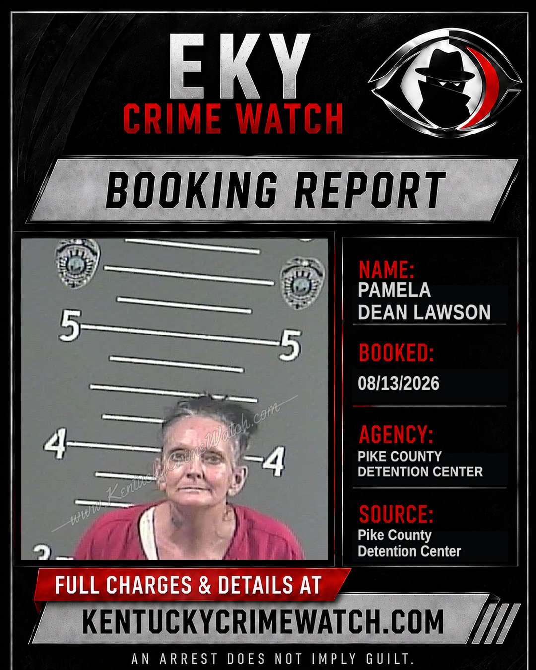 PAMELA DEAN LAWSON booking image