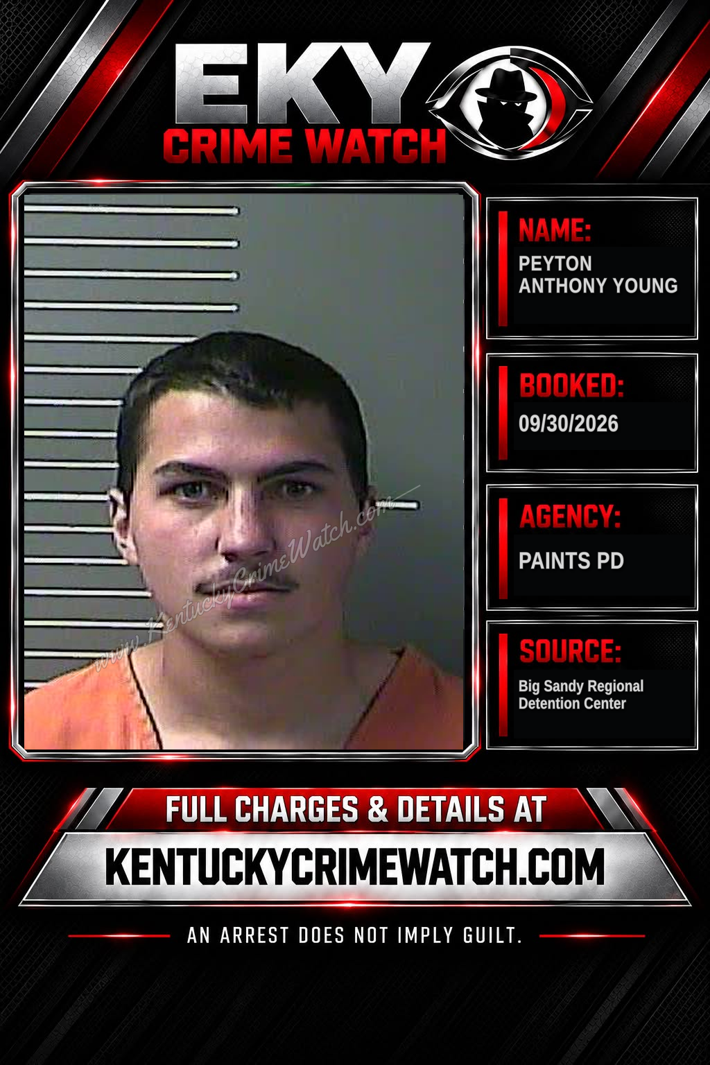 PEYTON ANTHONY YOUNG booking image