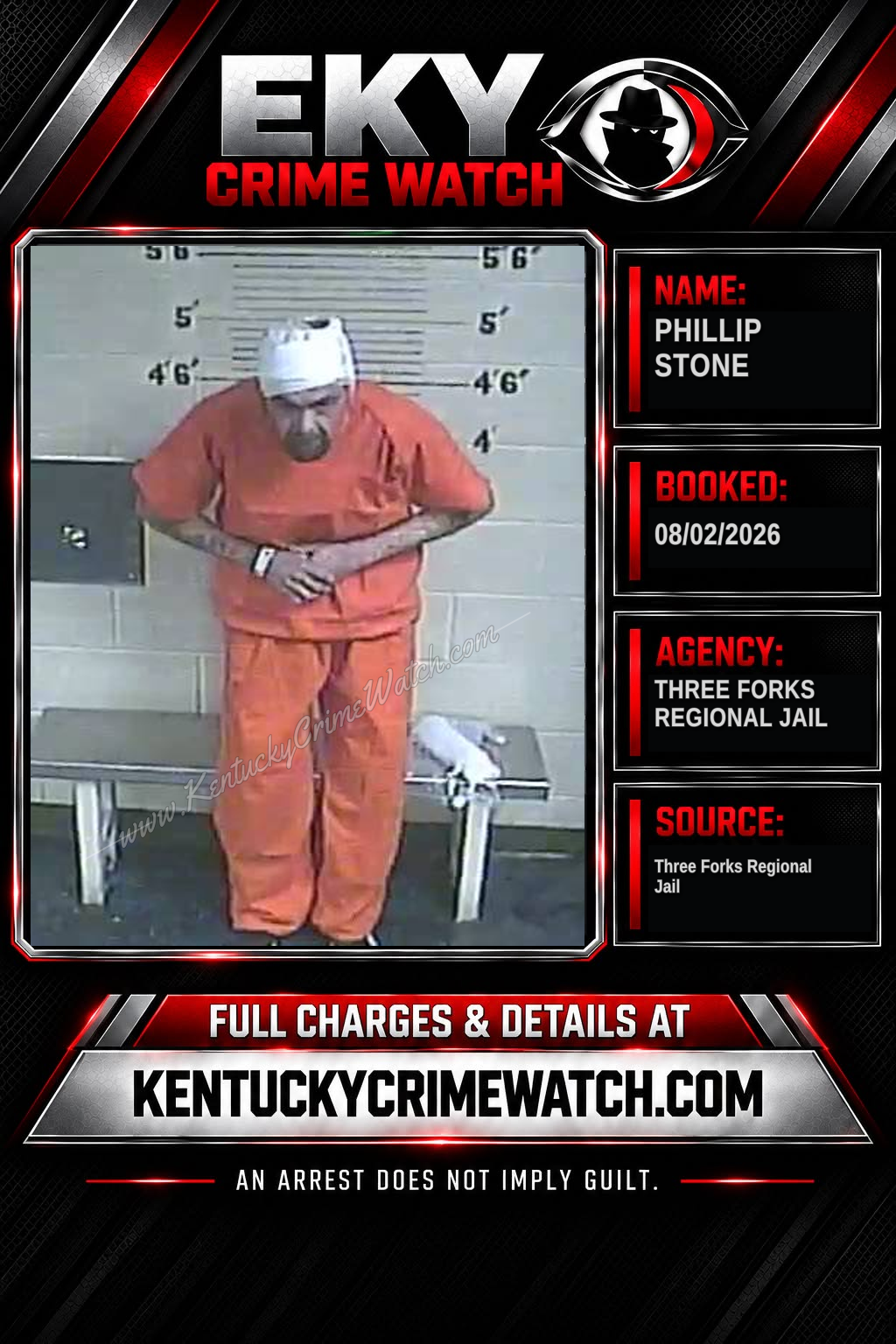 Phillip Stone booking image