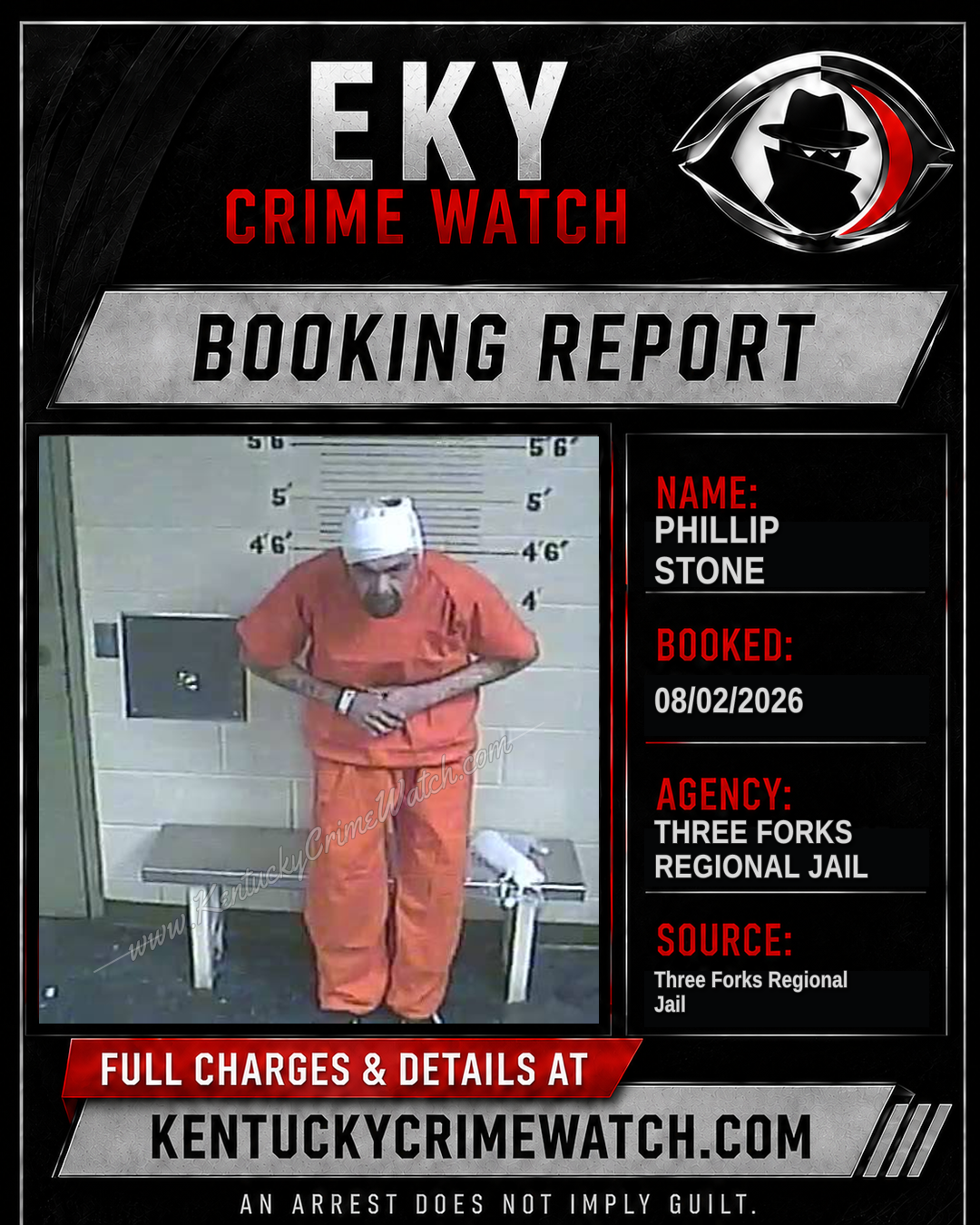 Phillip Stone booking image