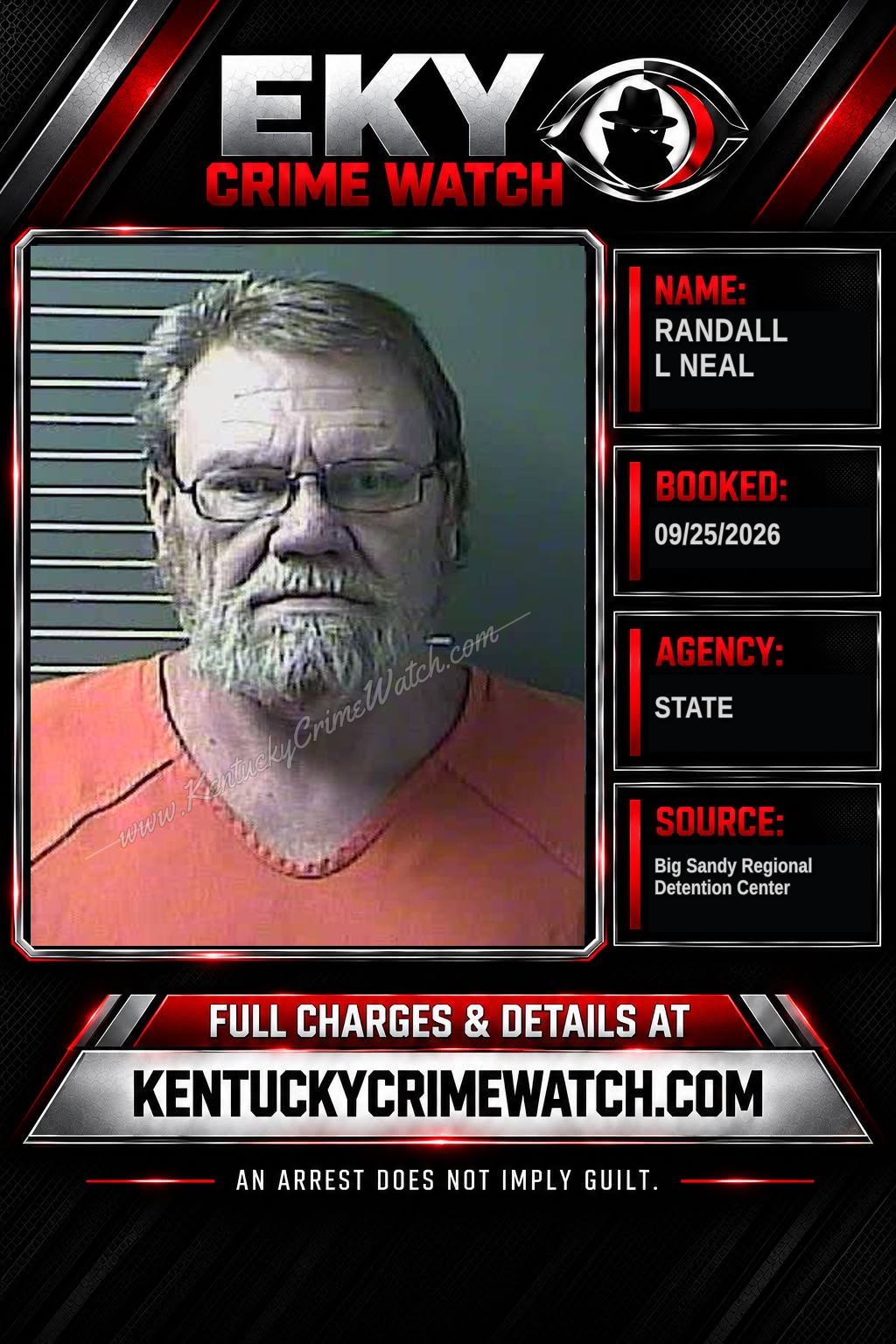 RANDALL L NEAL booking image