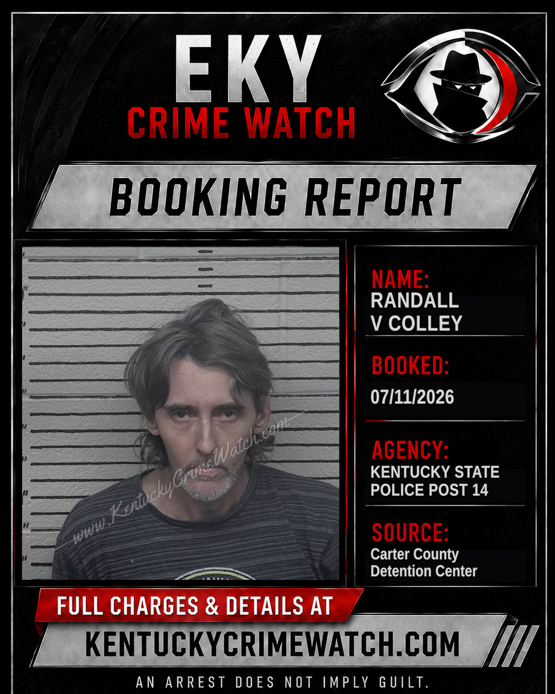 RANDALL v COLLEY booking image