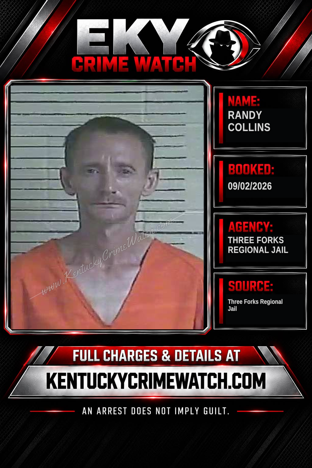 Randy Collins booking image