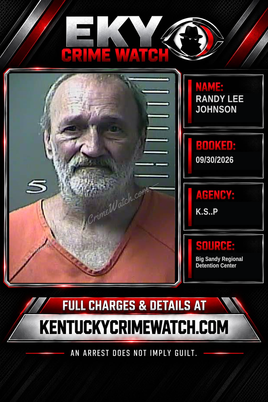 RANDY LEE JOHNSON booking image