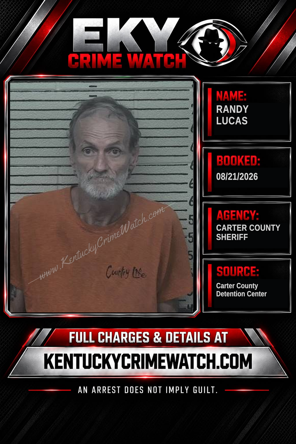 RANDY LUCAS booking image