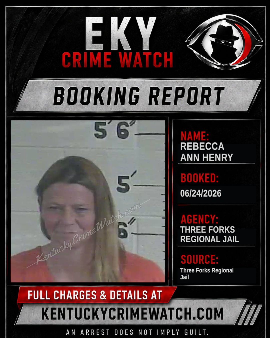 Rebecca Ann Henry booking image
