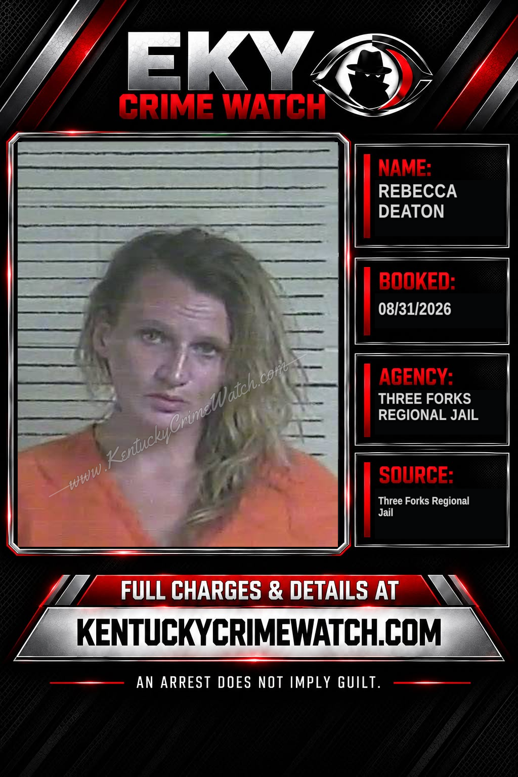 Rebecca Deaton booking image