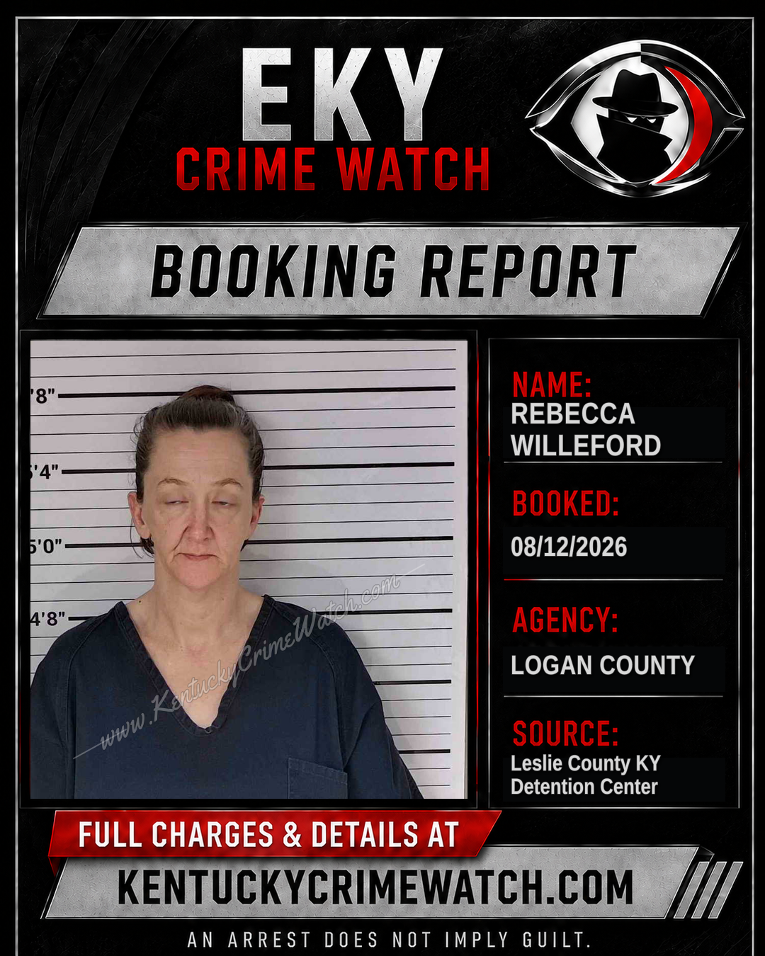 REBECCA WILLEFORD booking image