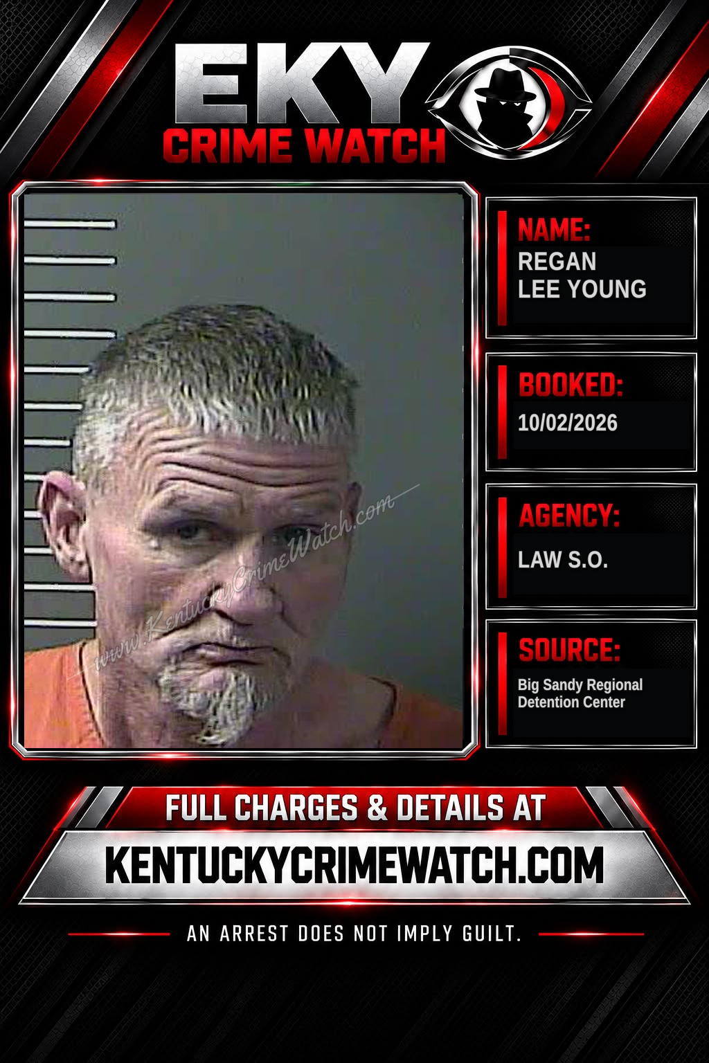 REGAN LEE YOUNG booking image