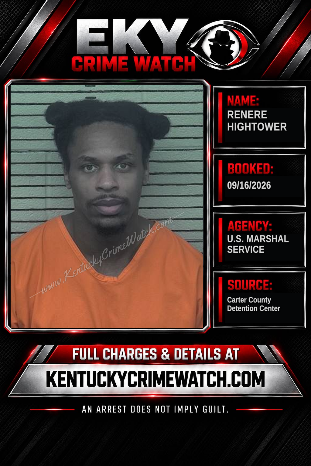 RENERE HIGHTOWER booking image