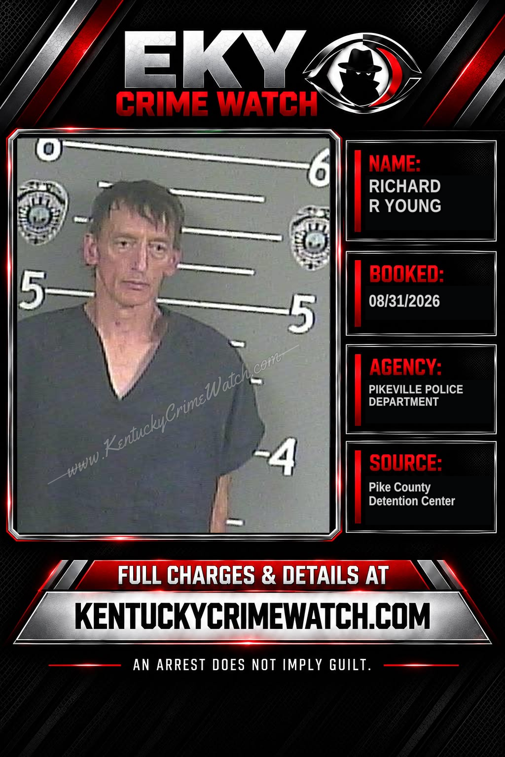 RICHARD R YOUNG booking image