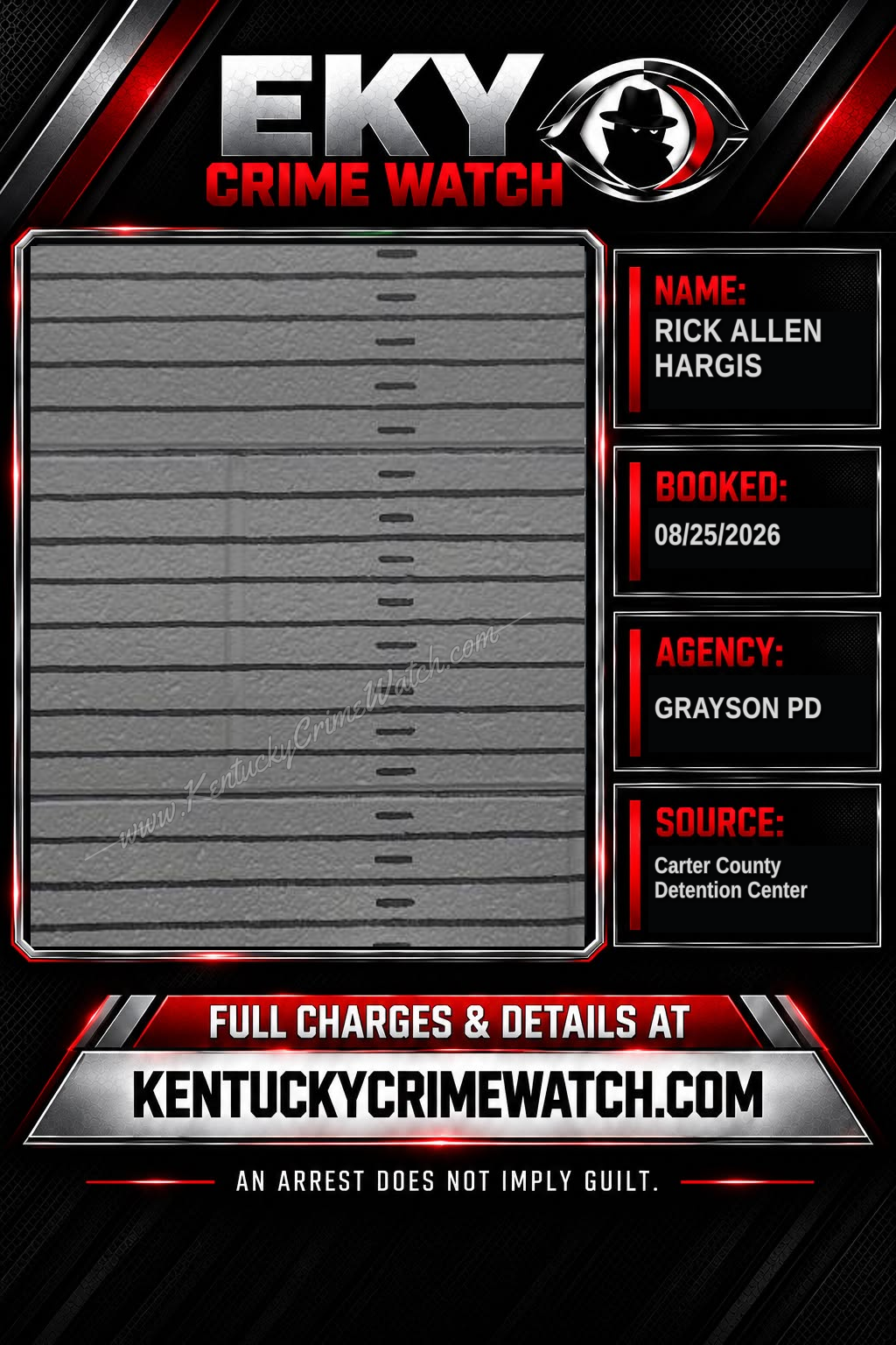 RICK ALLEN HARGIS booking image