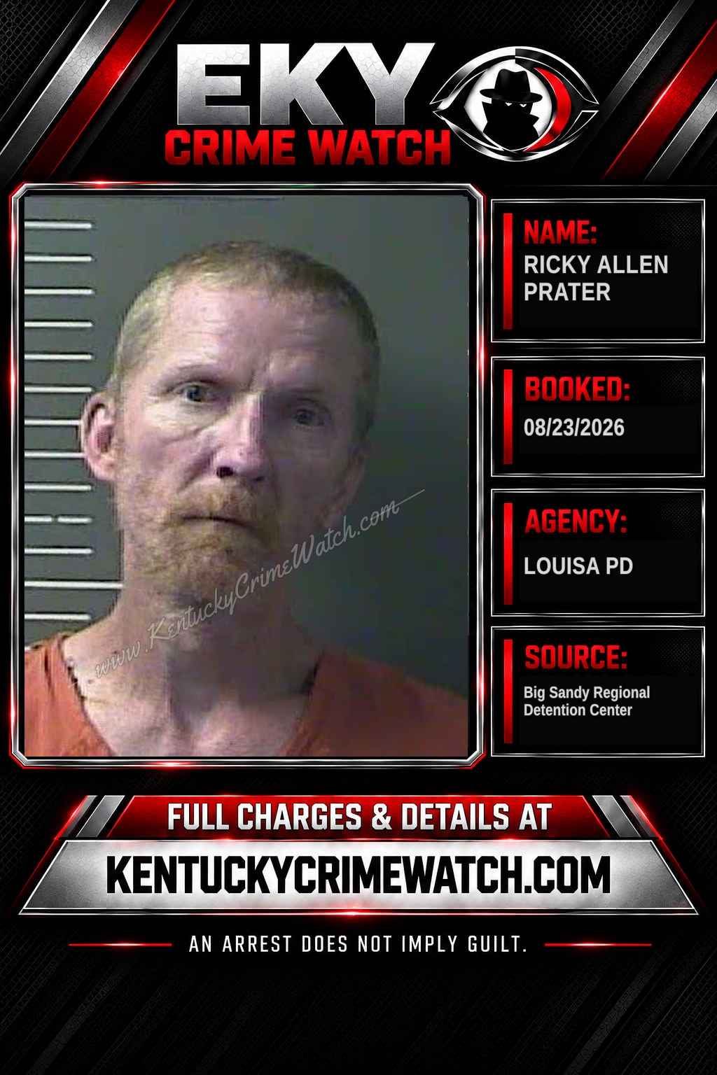 RICKY ALLEN PRATER booking image