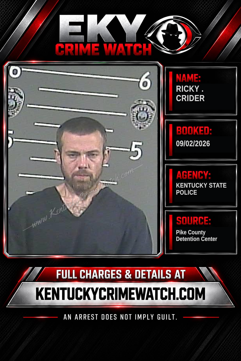 RICKY . CRIDER booking image