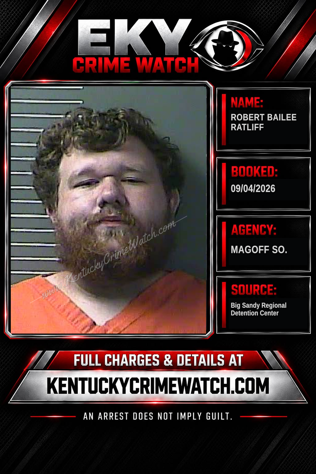 ROBERT BAILEE RATLIFF booking image