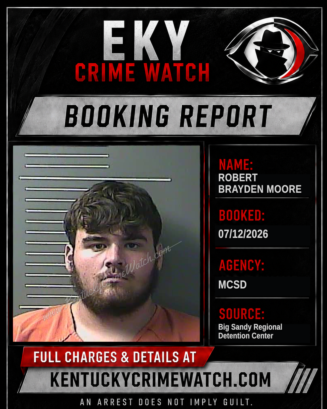 ROBERT BRAYDEN MOORE booking image