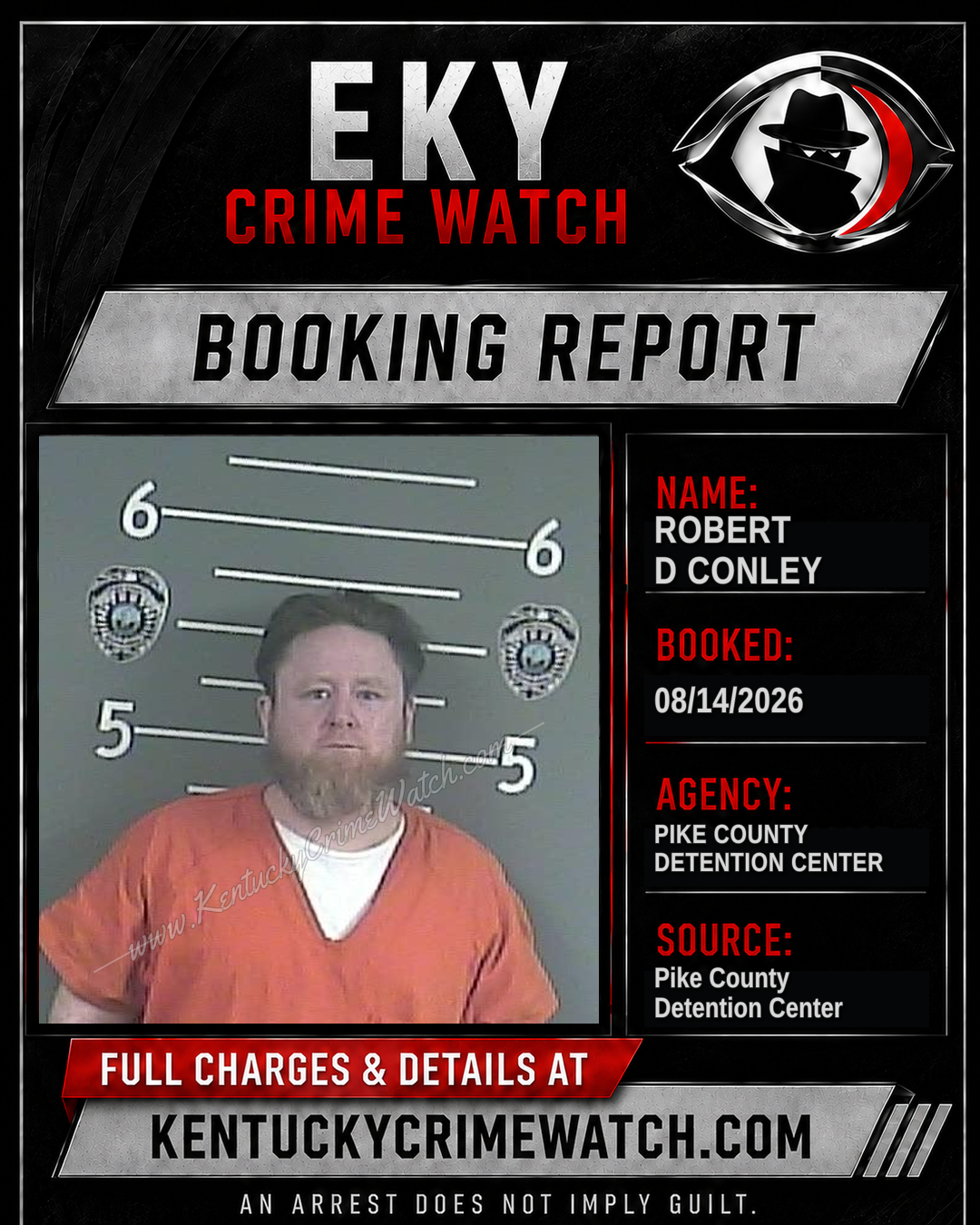 ROBERT D CONLEY booking image
