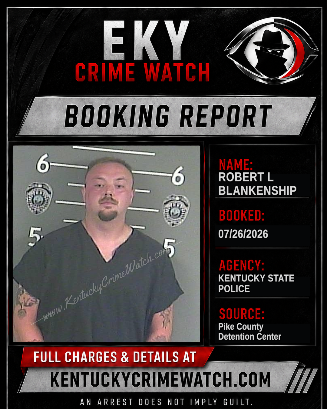 ROBERT L BLANKENSHIP booking image