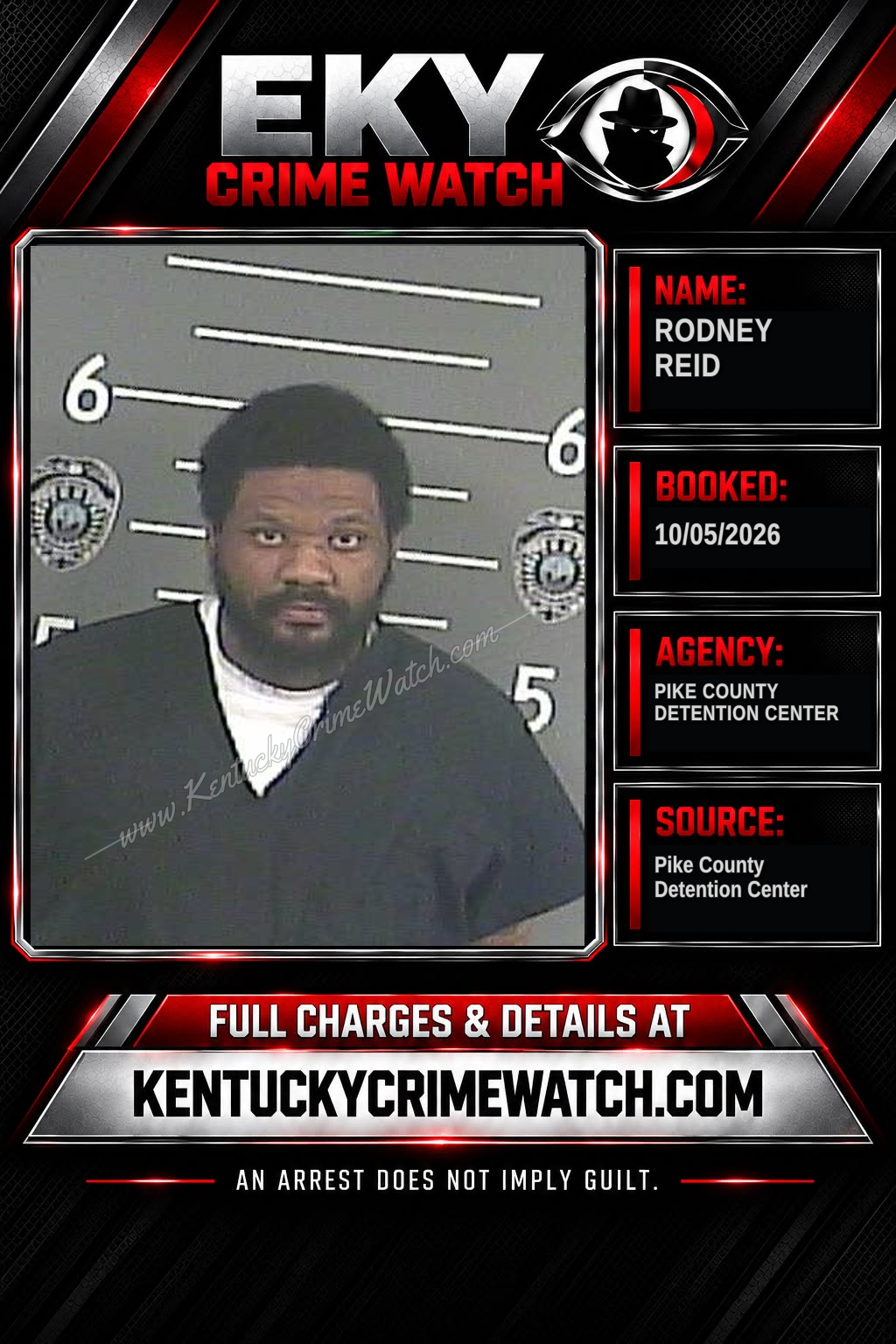 RODNEY REID booking image