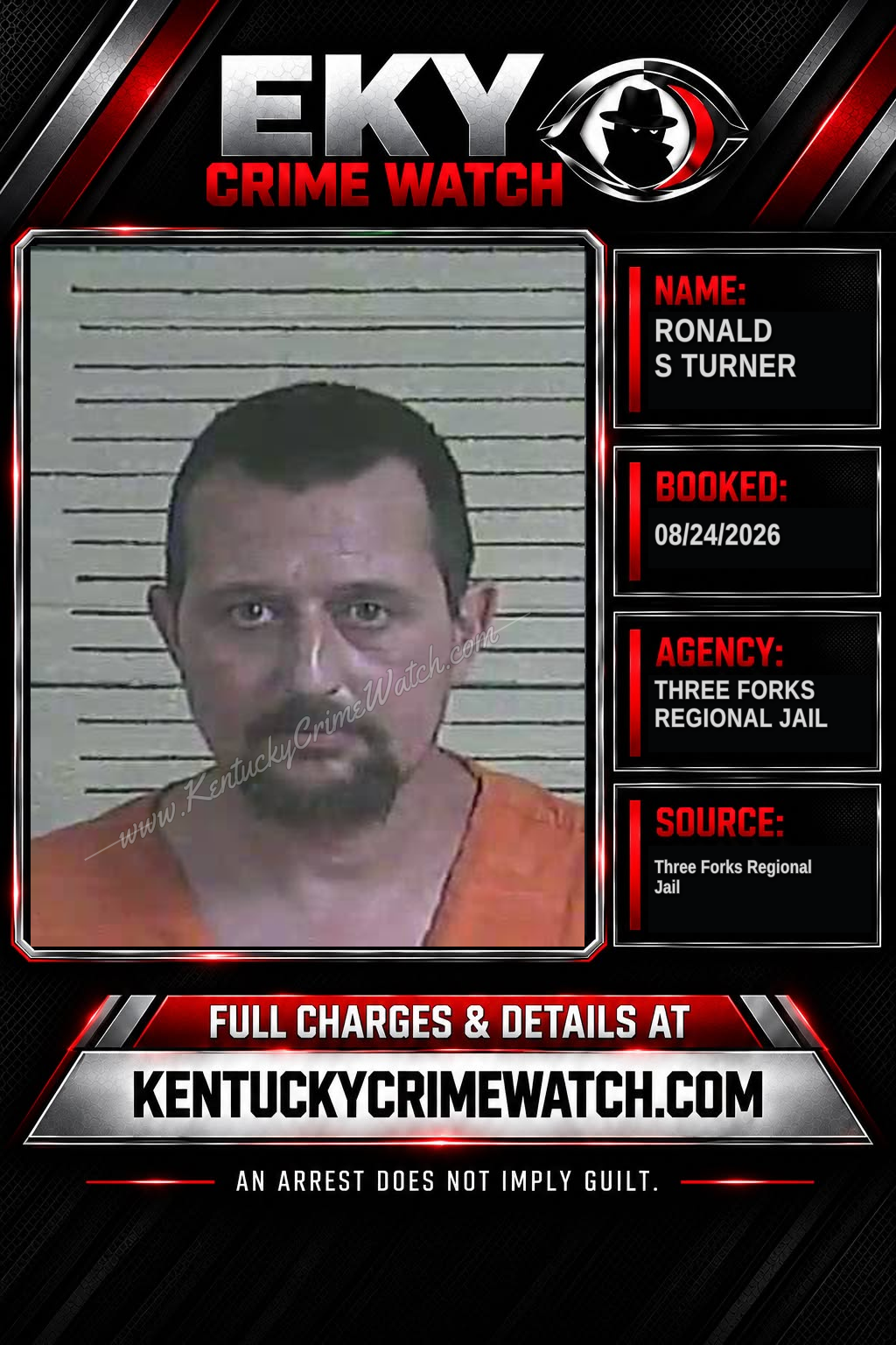 Ronald S Turner booking image
