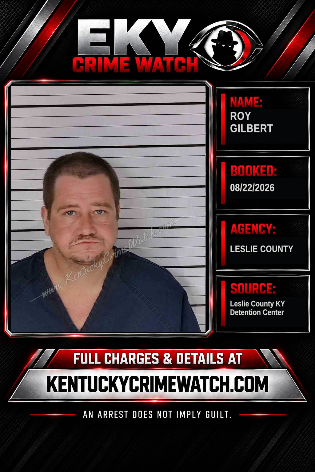 ROY GILBERT booking image
