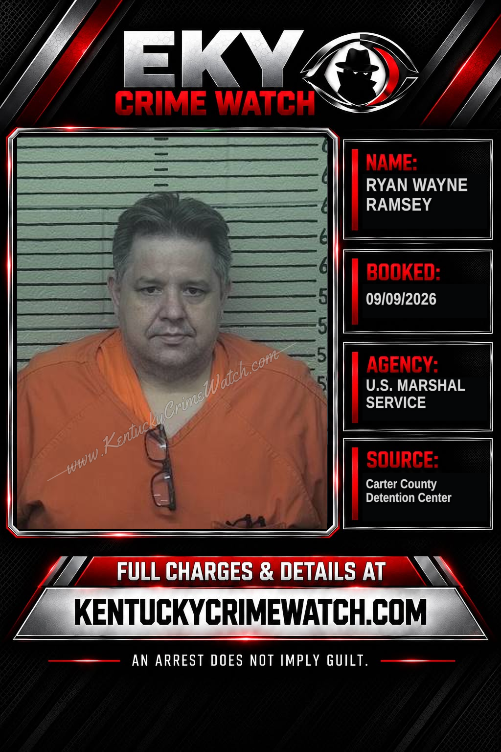 RYAN WAYNE RAMSEY booking image