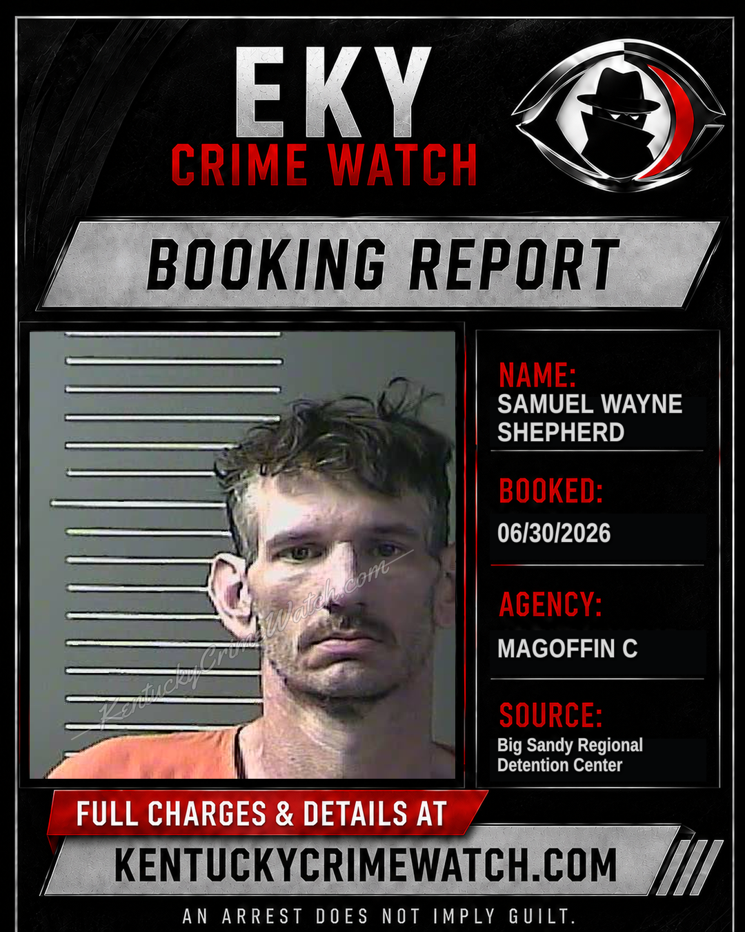 SAMUEL Wayne SHEPHERD booking image