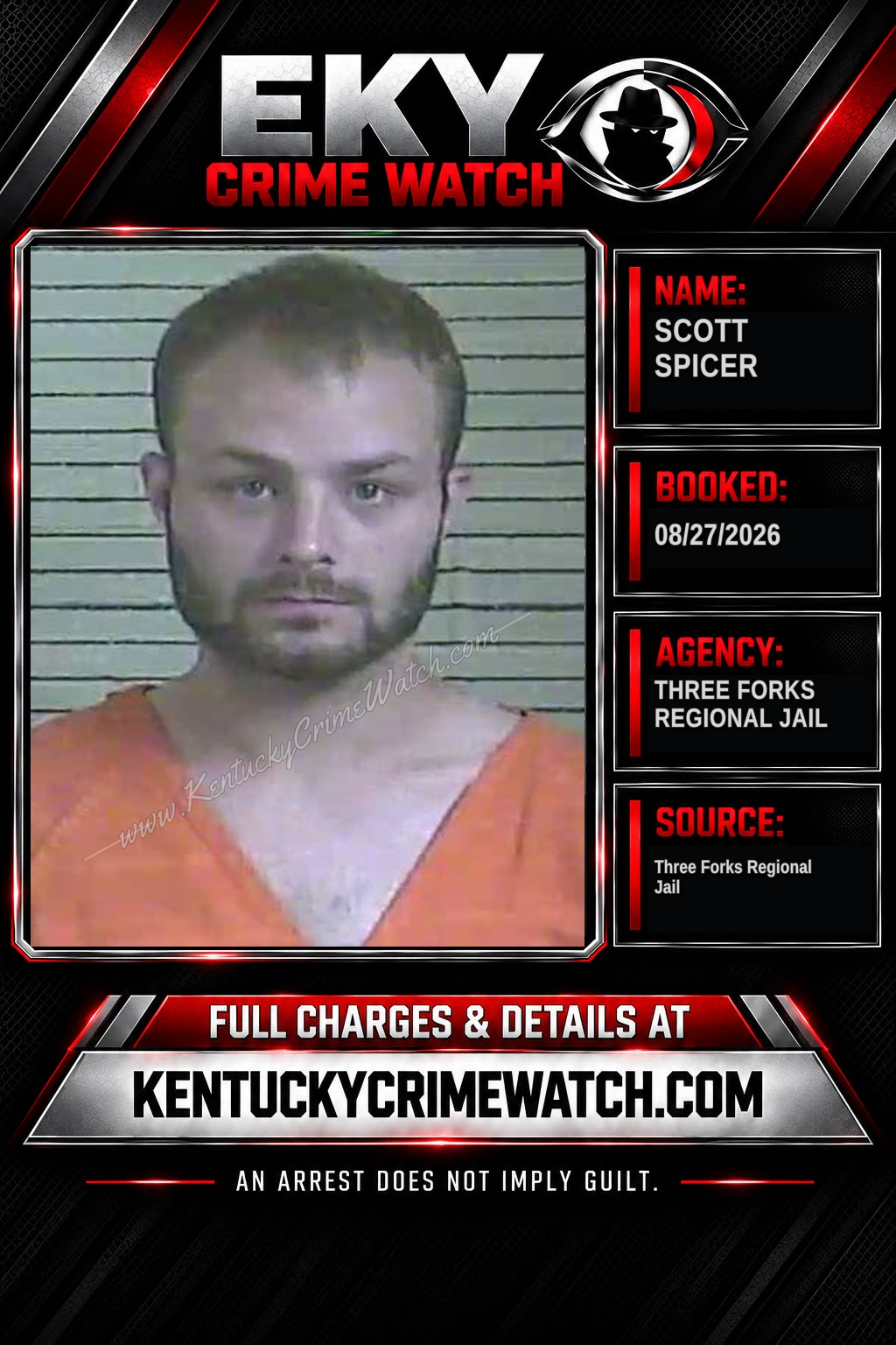 Scott Spicer booking image