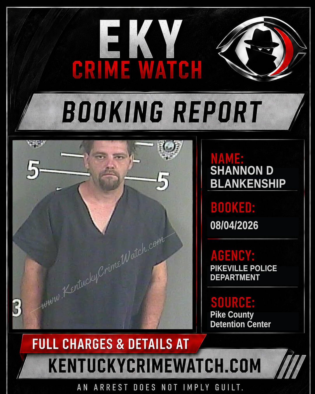 SHANNON D BLANKENSHIP booking image