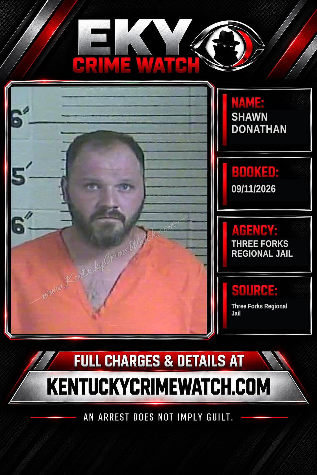 Shawn Donathan booking image