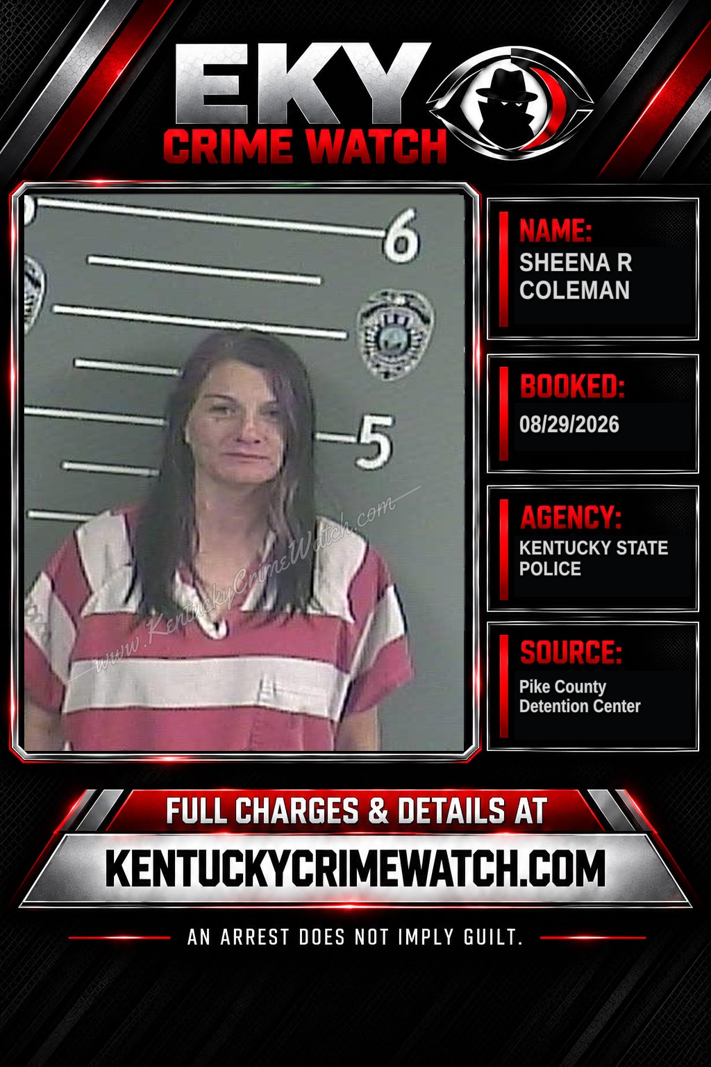 SHEENA R COLEMAN booking image