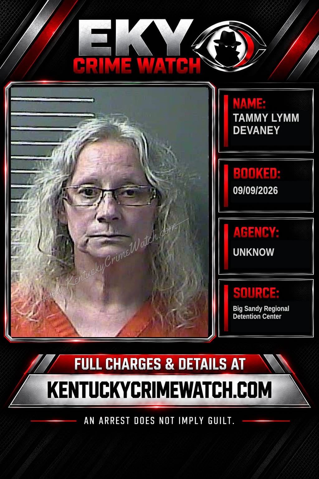 TAMMY LYMM DEVANEY booking image