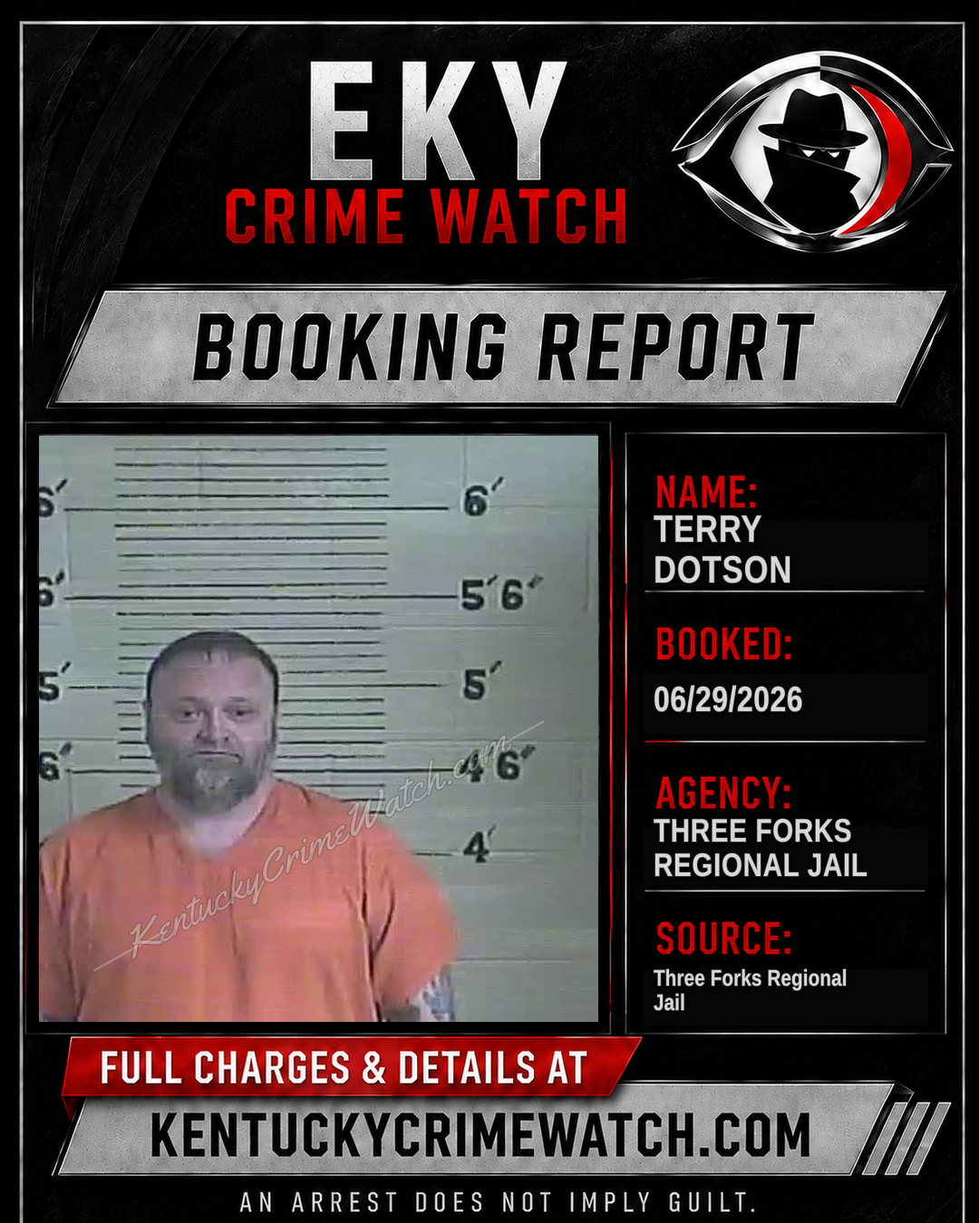Terry Dotson booking image
