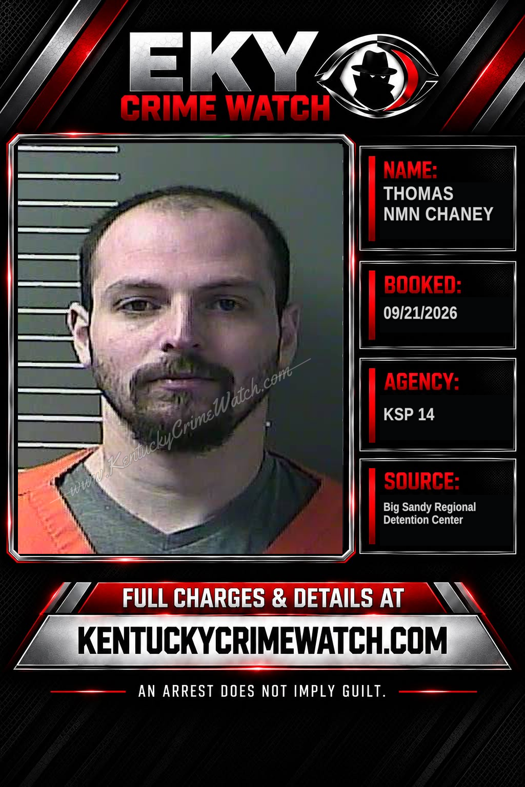 THOMAS NMN CHANEY booking image