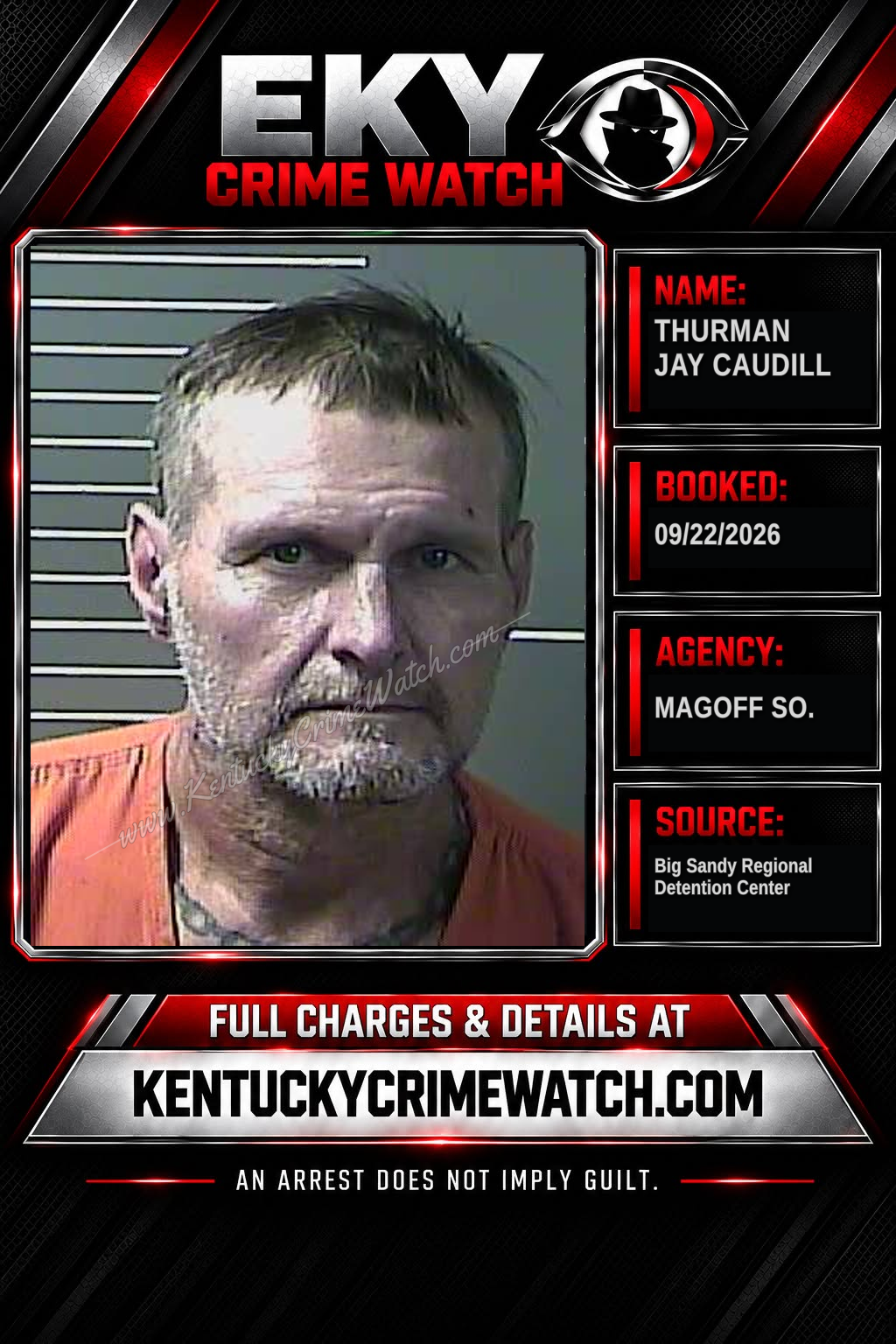 THURMAN JAY CAUDILL booking image