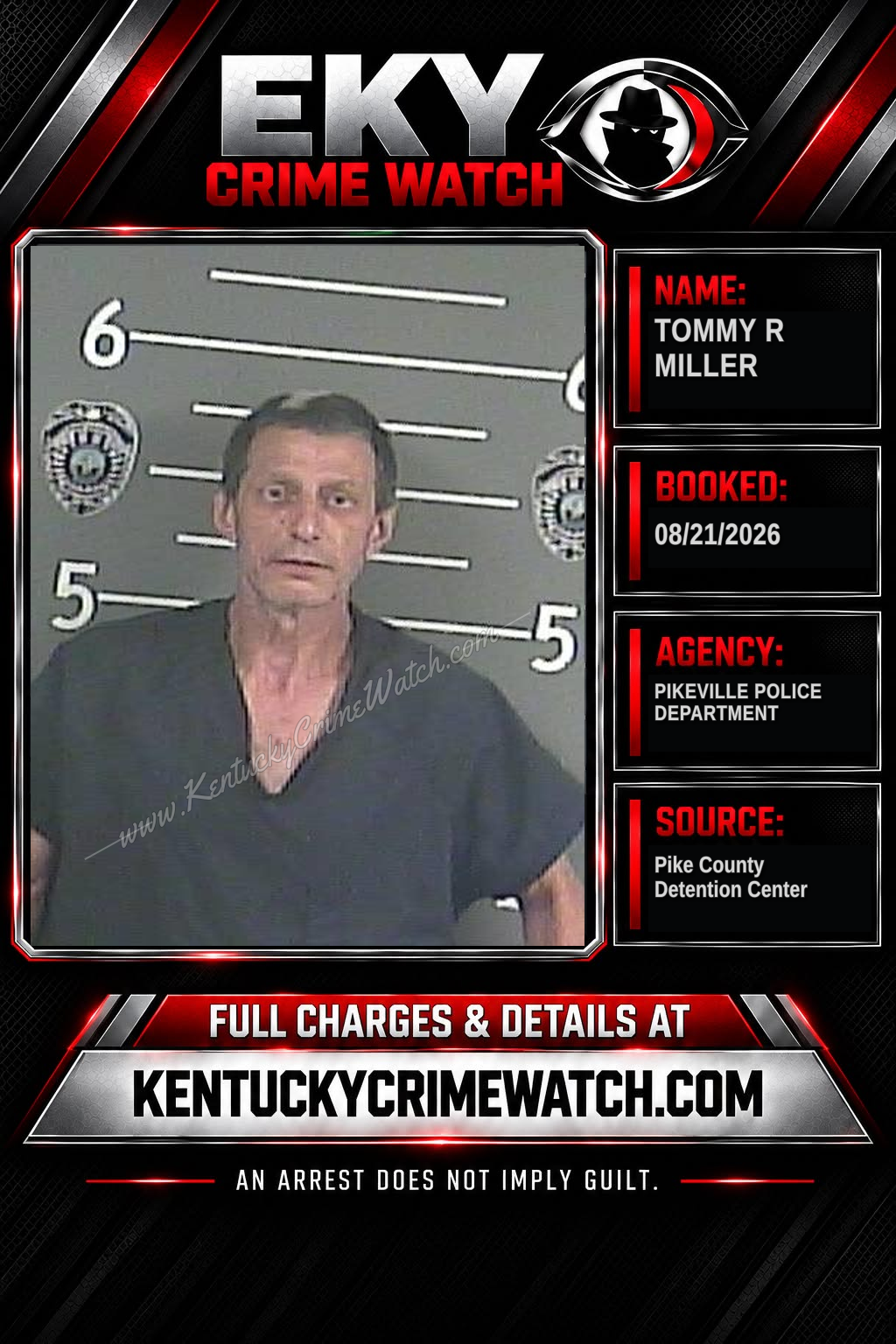 TOMMY R MILLER booking image