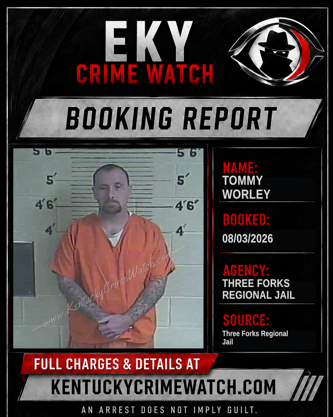 Tommy Worley booking image