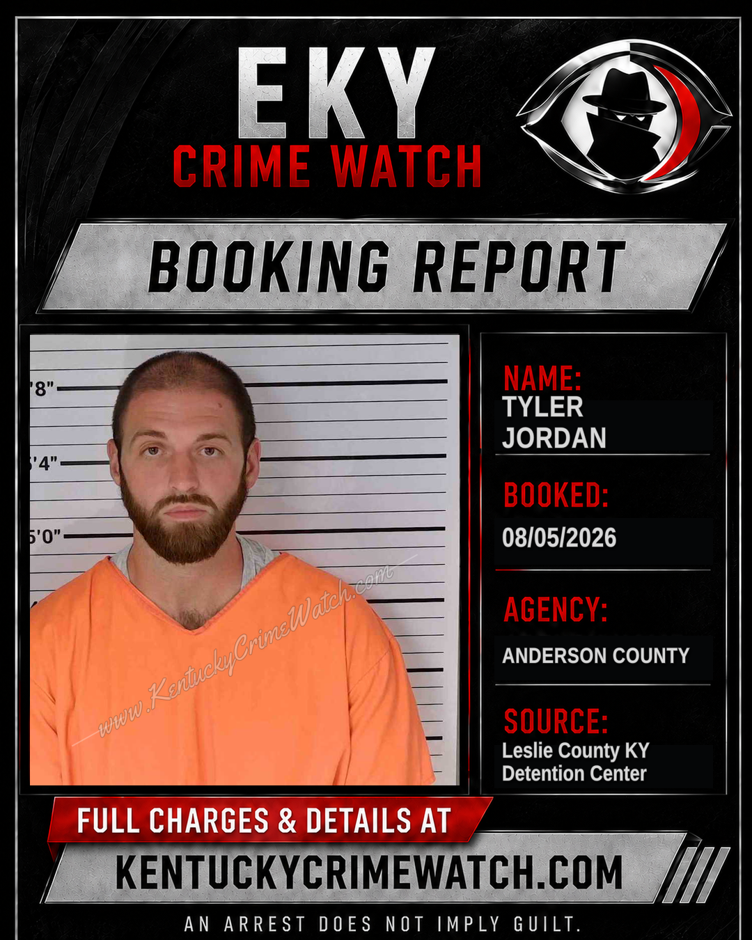 TYLER JORDAN booking image